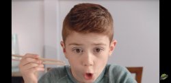 Bounty commercial kid says no Meme Template