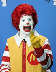 Ronald McDonald comeback Meme Template