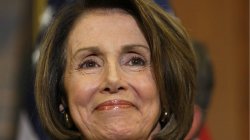 Nancy Pelosi, the Smile of a Winner Meme Template