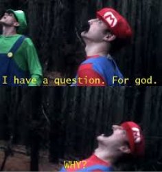 I have a question for god Meme Template
