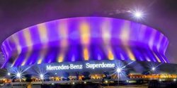 Superdome purple and gold Meme Template