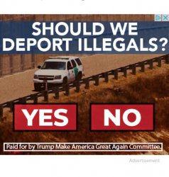 Deport illegals Meme Template