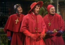 Nobody expects the spanish inquisition Meme Template