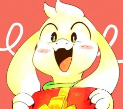 Asriel's holiday Meme Template
