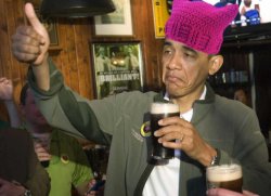 Obama P Hat Meme Template