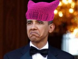Obama pink Meme Template