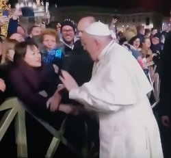 Pope slap Meme Template