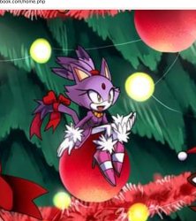 BLAZE IS CHRISTMAS ANGEL Meme Template