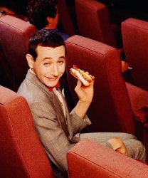 Peewee in theater Meme Template