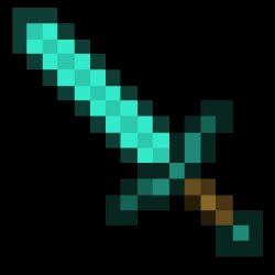 Minecraft diamond sword Meme Template