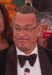 Tom Hank's Pedo Face Meme Template