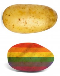 Potato Sweet Potato Meme Template
