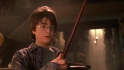 Harry Potter and His Wand Meme Template