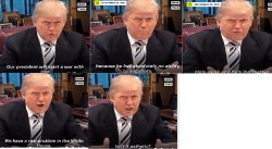 Trump quotes Meme Template