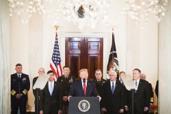 Trump Iran Conference Meme Template