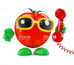 tomato phone Meme Template