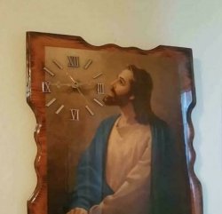 Jesus Christ Time Almost Monday Meme Template