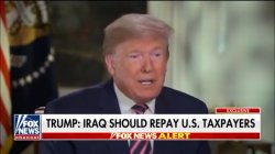 Donald Trump on Iraq PAYBACK Meme Template