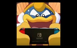 King dedede on Nintendo switch Meme Template