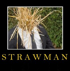 Straw Man Argument - nobody has ever said that Meme Template