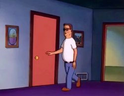 Hank About to Bust Meme Template