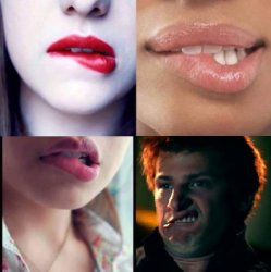 bite lip Meme Template
