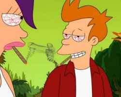 Pothead Fry Meme Template