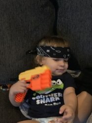 Kid with nerf Meme Template