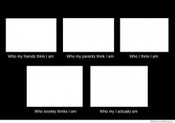 Who I Am Meme Template