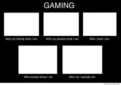 Who I Am Gaming Meme Template
