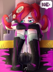 Crying Octoling Meme Template