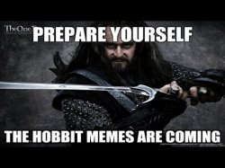 hobbit Meme Template