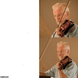 Happy violin guy Meme Template