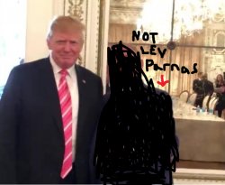 Trump Not with Parnas Meme Template