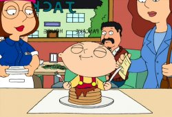 Stewie pancakes Meme Template