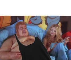 Fall Asleep In Tank Top Titties Out Meme Template