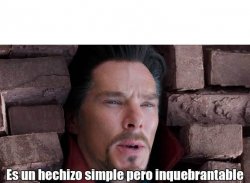 Es un hechizo simple Meme Template