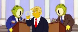 Trump Simpsons Meme Template