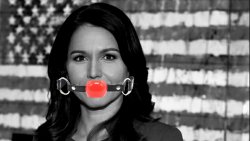 Gagged Tulsi Meme Template