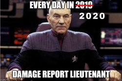 2020DamageReport Meme Template