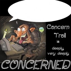 Concern Troll Meme Template