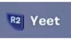 Press R2 to Yeet Meme Template