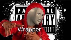 Meme man Wrapper Meme Template