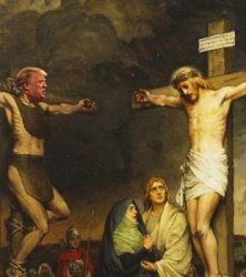 Jesus trump Meme Template