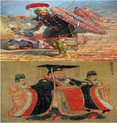 Roman Empire vs Han Dynasty Meme Template