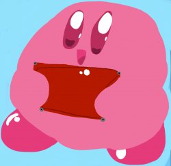 HD Kirby Sign Meme Template