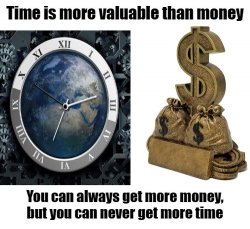 Time Vs. Money Meme Template