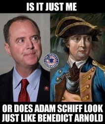 schiff traitor Meme Template