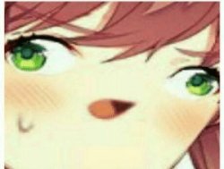 ddlc monika Meme Template