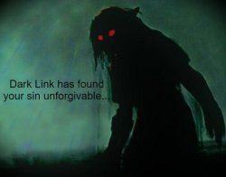 Dark Link has found your sin unforgivable... Meme Template